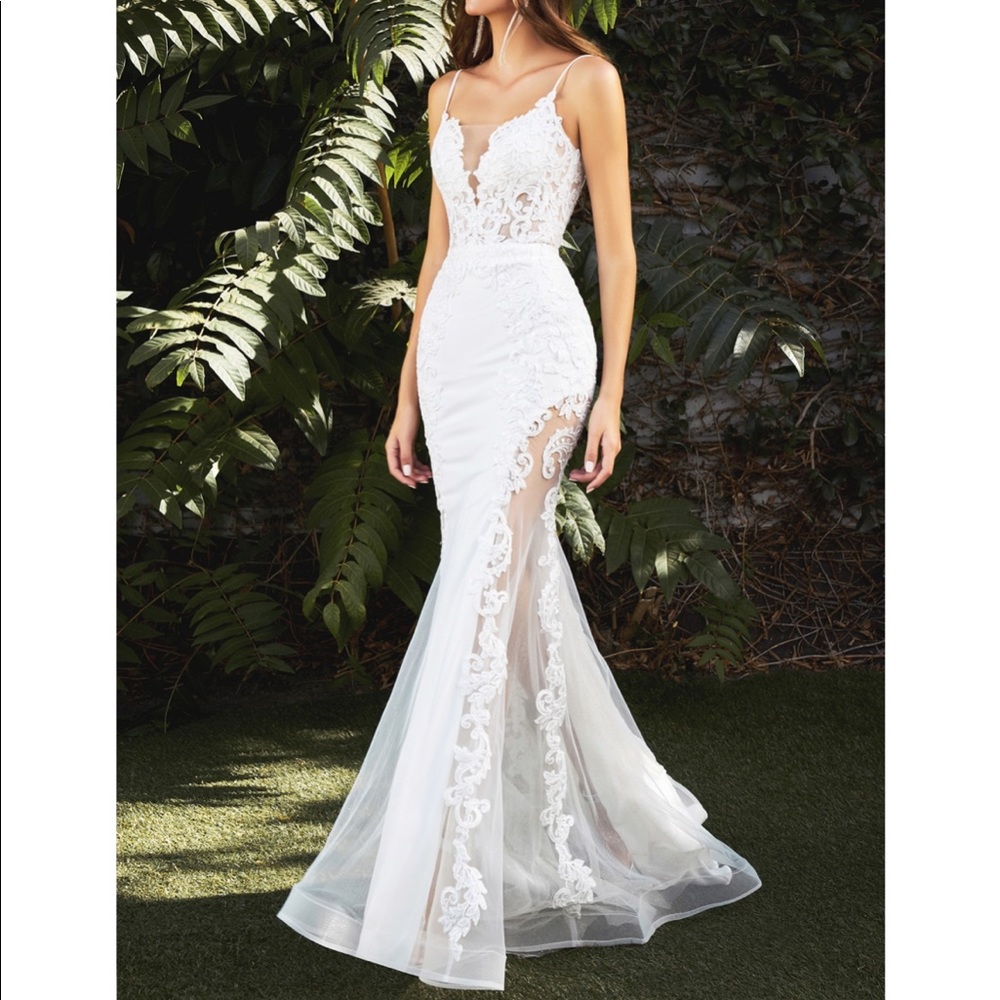 Mermaid Illusion Bridal Gown NWT